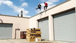 I JUMPED OFF A BUILDING.