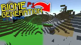 Minecraft Biome Generation 1/2 | How Minecraft Works Pt. 9 [C#] [Unity3D]