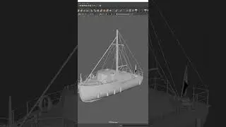 3D Modelling a Sailboat | Autodesk Maya + Substance 3D Painter 