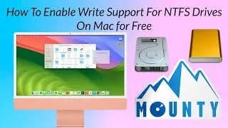 How To Enable Write Support For NTFS Drives On Mac for Free