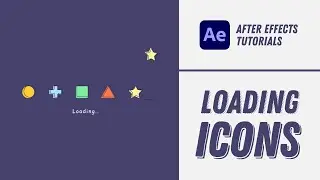 Loading Icons Animation - After Effects Tutorial #14