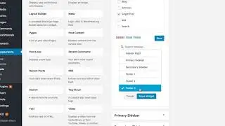 Move WordPress Widgets Without Dragging to Widget Areas!