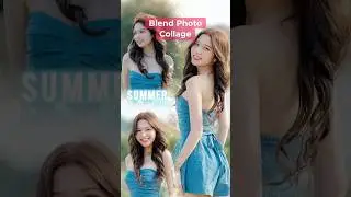 InShot Seamless AI Blend Photo Collage Editing Tutorial📸✨