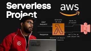 Serverless Cloud Project AWS - QR Code Generator | Dev Vlog #2