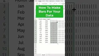 Rept bars in Excel for data