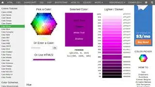 HTML Color Picker