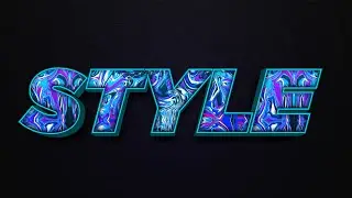 3D Typography Design Tutorial l Modern Text Effects l 3d illustrator design l illustrator tutorial
