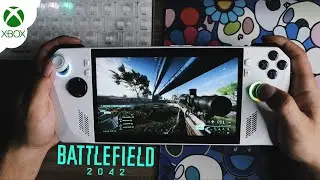 ROG ALLY Battlefield 2042! (Xbox Cloud Gaming)