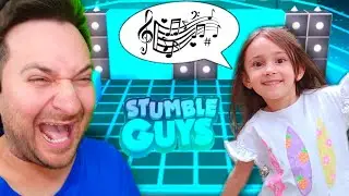 GALA cantando en Francés 🤣 y SAMU intentando llegar a Campeón / STUMBLE GUYS