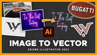 Convert ANY Image to a Vector in Illustrator 2021