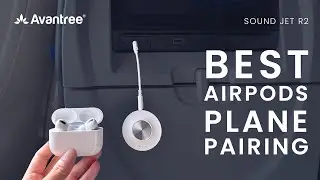 The Best Way to Connect AirPods to Planes in 2024 - Avantree SoundJet R2