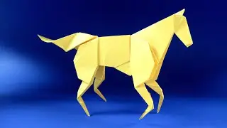 How to make a horse out of paper 🐎 Origami horse