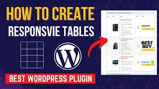 How to create a Table in WordPress | How to Add Tables in WordPress Posts and Pages