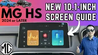 New MG HS Infotainment Screen Guide | 10.1-Inch Display | Complete Tutorial Feature Walkthrough