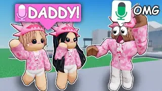 Matching AVATARS As a BABY In Roblox VOICE CHAT!