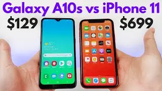 Samsung Galaxy A10s vs iPhone 11 - Who Will Win?