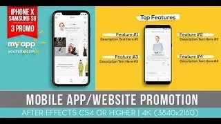 Mobile App Website Promotion - after effects template - istockplus.com