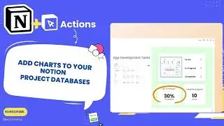 How to create data visualization widgets in Notion with Actions.so