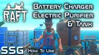 RAFT Battery Charger, Electric Purifier & Tank How it works