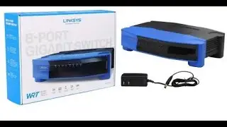 SE4008 Linksys WRT 8-Port 10/100/1000 Gigabit Ethernet Switch