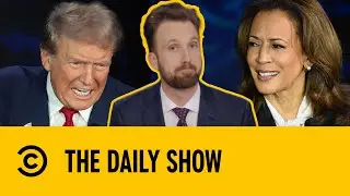 Trump Accuses Harris Of Cheating At Presidential Debate | The Daily Show