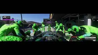 F1 23 Single player my team career season 1 round 11 great britain the race