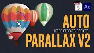 After Effects Auto Parallax V2 One Click 3D Motion