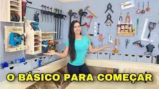 Ferramentas Básicas para Começar na Marcenaria. Tudo o que Você Precisa Saber de Início.