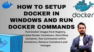How to Setup Docker and Run Docker Commands | Demo: Docker CLI Commands | Create Docker Containers