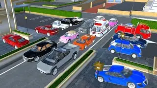 Collect all Cars Sakura School Simulator