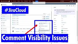 Jira Cloud - Comment visibility issues