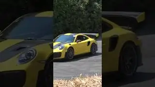 The Only Way To Do a U-Turn In A Porsche 991 911 GT2 RS - Goodwood Festival of Speed #car