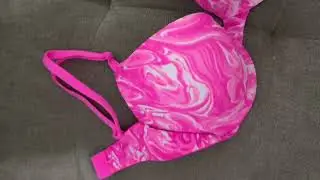 D cup pink by victoria secret push-up bra