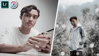 Tutorial Edit Foto Efek Salju (WINTER TONE) di Lightroom Mobile