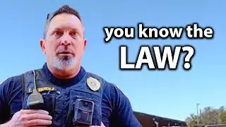 Weirdo Cop Tries Intimidation, Realizes It’s a Bad Idea