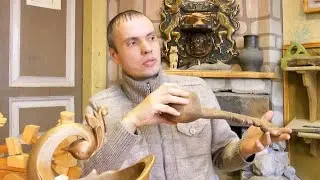 мастер резьбы по дереву Александр Литвинов (Борисоглебск) — интервью, часть 1