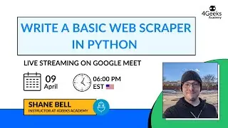 Write A Basic Web Scraper In Python