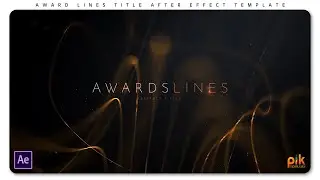 Award Lines Title - Free After Effect Template | Pik Templates