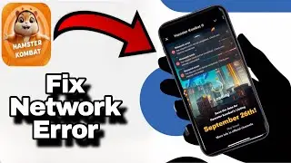 Fix Hamster Kombat Network Error – The Request Could Not Be Completed | Check Your Internet