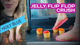 JELLY FLIP FLOP food crush, cupcake