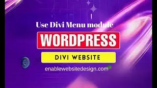 How to use Divi Menu module in Divi WordPress Website
