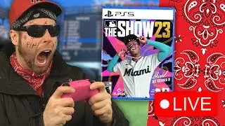 Thugdan plays MLB the Show 23 for the first time