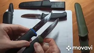 Ножи Morakniv Companion vs Morakniv 746 обзор