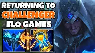 Im playing against Challengers again. | Sylas Mid | 13.17- League of Legends