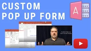 How to Create and Configure a Custom Pop-Up Form in MS Access