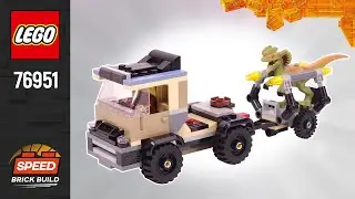 LEGO Jurassic World Dino Truck (76951)[130 pcs] Alternate Build MOC @SPEEDBrickBuild