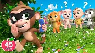 Three Little Kittens and Naugthy Monkey +More Lalafun Nursery Rhymes & Kids Songs