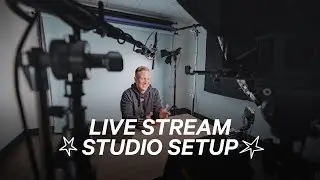 LIVE STREAM STUDIO TOUR - Behind The Scenes [GEAR GUIDE]