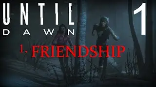 Until Dawn Walkthrough Part 1 of 11 No Commentary Gameplay 