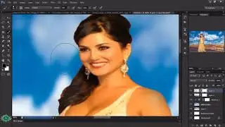 SUNNY LEONE WITH EDITING EFFECTS |  NICE ONE CREATION | AMAZING PHOTOSHOP TUTE | MUST WATCH |